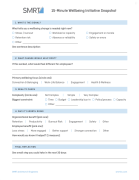 15 minute Wellbeing Initiative